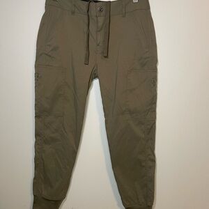 Prana Gray Sky Canyon Joggers Pants Womens Size 6 Slate Green Outdoors Pockets